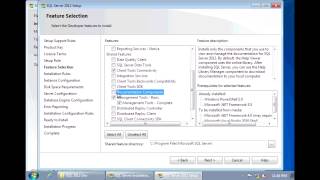 SQL Server 2012  Installation step by step [upl. by Eynahpets]