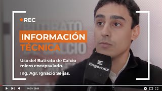 Eurotec presenta GBM Performant Butirato de Calcio Micro Encapsulado Ignacio Seijas Ing Agr [upl. by Itak]