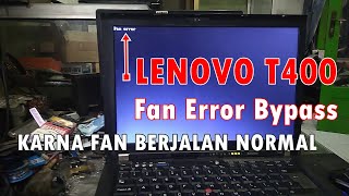 Laptop Lenovo T400 T410 FAN ERROR [upl. by Xuaegram]