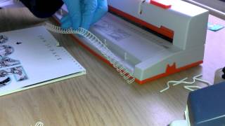 Detailed Calendar Wire Binding tutorial [upl. by Siubhan285]