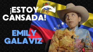 😳 ¿EL TRABAJO EXTREMO LA AGOTA  EMILY GALAVIZ 🇻🇪 [upl. by Anialam]