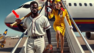 Flight attendant kicks Black baseball player off the plane – 7 minutes later he owns the plane [upl. by Maurili821]