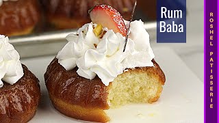 How To Make Rum Baba Recipe  סברינה  Kosher Pastry Chef [upl. by Ahseeyt]