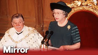 Queen Elizabeths ‘annus horribilis’ speech in 1992 [upl. by Arol]