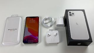 iPhone 11 Pro Max Unboxing Silver [upl. by Nitram]