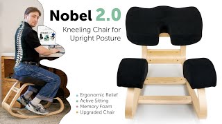 Kickstarter NOBEL 20 Ergonomic Kneeling Chair for Upright Posture [upl. by Marie-Ann619]