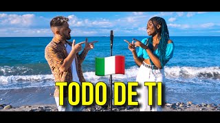 TODO DE TI 🇮🇹 in ITALIANO Stefano Germanotta Laura Djae RauwAlejandroTv [upl. by Aniweta]