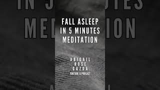 Fall Asleep Instantly 5Minute Guided Meditation for Deep Rest [upl. by Zoeller]