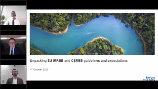 Webinar Navigating European Regulatory Expectations for IRRBB and CSRBB [upl. by Ahseetal]