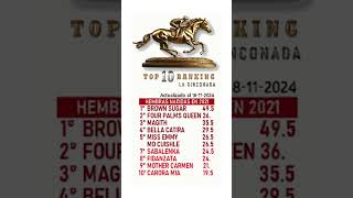 🏇🏆TOP 10 RANKING 🏆🏇 LA RINCONADA  ACTUALIZADO AL 18112024 [upl. by Akitahs]