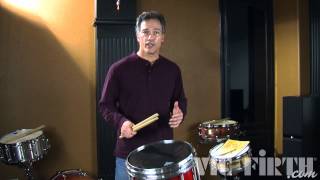 Vic Firth Rudiment Lessons Flam Drag [upl. by Cirdek]