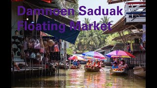 Damnoen Saduak Floating Market Thailand [upl. by Erimahs]