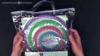 Hobby Lobby Round Knitting Loom Set Review [upl. by Kreit]