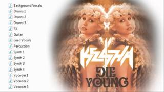 Kesha  Die Young 15 WAV Stems Pack [upl. by Garris]