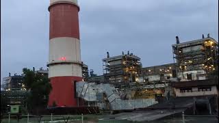 Coal Tharmal Power Plant View engineering boiler turbine tharmalpowerplant subscribe views [upl. by Cahilly]