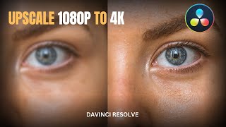 New Super Scale Feature DaVinci Resolve [upl. by Eahsal]