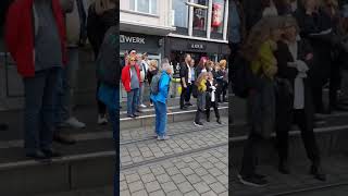 Rund 1000 Menschen bei Gegendemo zur AfDMahnwache in Mannheim ab [upl. by Icrad]