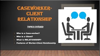 WorkerClient Relationship in SOCIAL CASEWORK  Part1  Dr Priyanka Bharadwaj BSW MSW UGCNET [upl. by Eiggam998]