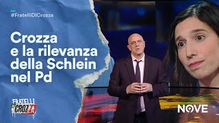 Il monologo di Maurizio Crozza sulla Schlein quotÈ fuori contesto come un bresciano in Gomorraquot [upl. by Springer]