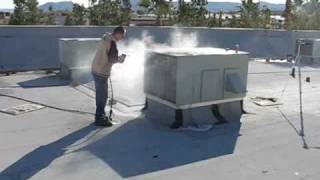 Condenser Cleaning Demo Video [upl. by Noelopan108]