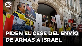 Amnistía Internacional pide el cese del envío de armas a Israel [upl. by Apicella]