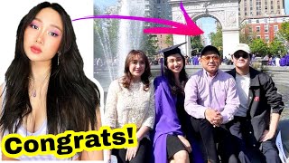 Anak ni HERBERT Bautista graduated from New York University✨STARSandGlitz [upl. by Milton]