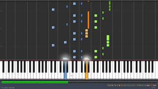 Seguidilla Carmen  Georges Bizet Synthesia [upl. by Emmi]