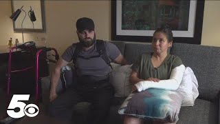 Couple recounts experience surviving Decatur tornado on May 26 [upl. by Atinniuq]