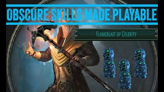 Obscure Skills Made Playable 15  Flameblast of Celerity 325 Hierophant [upl. by Assylem73]