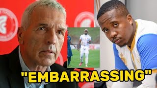 ERNST MIDDENDORP SLAMS ANDILE MPISANE INCLUSION IN XI FOR ROYAL AM LAST GAME [upl. by Vershen449]