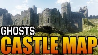 Call of Duty Ghosts  STONEHAVEN CASTLE Multiplayer Map COD Ghost Online Maps w BO2 Gameplay [upl. by Ulberto]