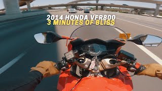 Honda VFR800F V4 VTEC  Pure Sound Full Exhaust  3 Minutes of Bliss 4K [upl. by Lenod564]