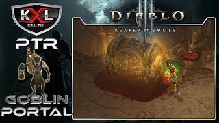 Diablo 3 Reaper of Souls PTR 21 GoblinPortal  Reich der Schätze ➥ Lets Play [upl. by Kroy685]