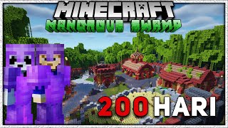 200 Hari Di Minecraft Tapi MANGROVE SWAMP Only [upl. by Ymmit144]