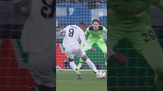 Carnesecchi denies Mbappé 🧤❌ AtalantaRealMadrid UCL [upl. by Ceevah14]