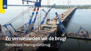 Samenvatting 8weekse afsluiting  Renovatie Haringvlietbrug [upl. by Solly]