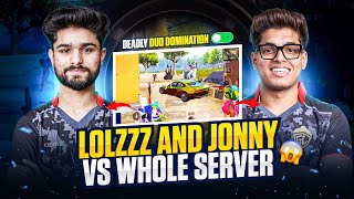 LoLzZz amp Jonathan vs Whole server😤  Best Clutch Moments [upl. by Shum574]