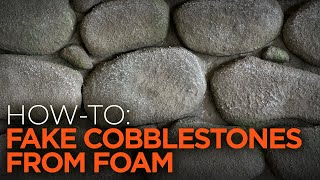 Easy amp Realistic Fake Stone Walls from Foam 2 [upl. by Wakeen]