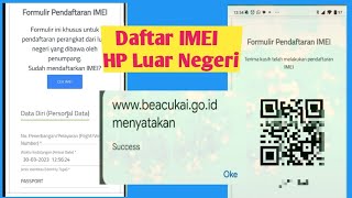 Daftar IMEI HP Luar Negeri 2023  Mudah Gratis dan Tanpa Aplikasi [upl. by Nelag552]