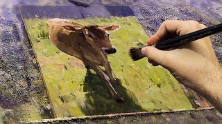 Jenny the Cow Painting Tutorial [upl. by Eldred]