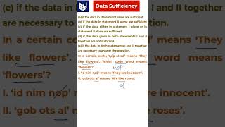 Data Sufficiency  Ex1  Reasoning shorts [upl. by Hara875]