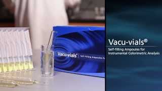 CHEMetrics VacuVials®  Water Analysis Kit [upl. by Indira]