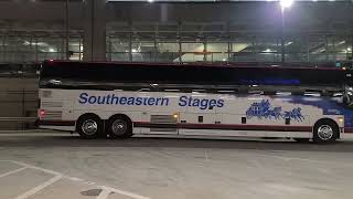 Southeastern Stages  340 Prevost X345  Greyhound Bus [upl. by Swirsky]