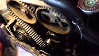 Pt cruiser timing belt change part 2 [upl. by Beret]