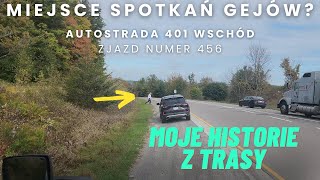 CO TAK NAPRAWDĘ SIĘ DZIEJE NA ZJEŹDZIE 456 NA AUTOSTRADZIE 401 kierunek wschód [upl. by Aiderfla]