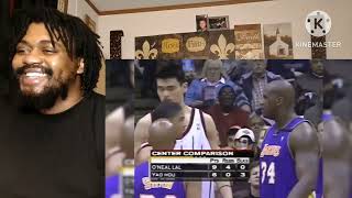 SHAQ Vs YAO Ming First Time 11703 Reaction Video [upl. by Hulda]