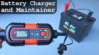 Black amp Decker BDV090  6V 12V Battery Charger and Maintainer [upl. by Travis465]