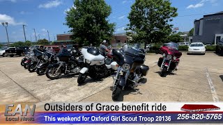 East Alabama motorcycle club that helps raise money for local groups have benefit ride this weekend [upl. by Atiuqan685]