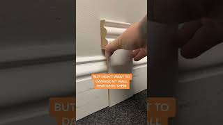 Cover damaged skirting board [upl. by Osher]