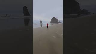 Cannon Beach Oregon One Wheel ride [upl. by Aliber547]